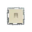 Механизм розетки компьютерная RJ45 5E Brite бежевая IP20 IEK_2