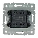 Механизм переключателя перекрестного одноклавишный Brite сталь IP20 IEK_4
