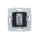 Механизм розетки ТВ оконечная Brite сталь IP20 IEK_3