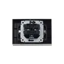 Розетка двухместная с заземлением Brite шампань IP20 IEK_3