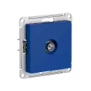 Механизм розетки ТВ оконечной AtlasDesign аквамарин IP20 Systeme Electric_1