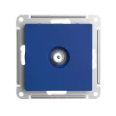 Механизм розетки ТВ оконечной AtlasDesign аквамарин IP20 Systeme Electric_2