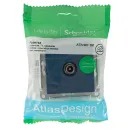 Механизм розетки ТВ оконечной AtlasDesign аквамарин IP20 Systeme Electric_3