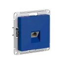 Механизм розетки компьютерной RJ45 5E AtlasDesign аквамарин IP20 Systeme Electric_1