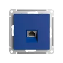 Механизм розетки компьютерной RJ45 5E AtlasDesign аквамарин IP20 Systeme Electric_2