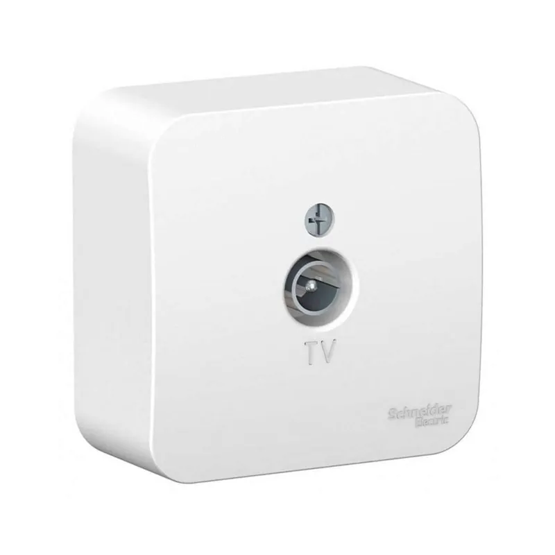 Розетка ТВ оконечная Blanca белая IP20 Systeme Electric_1