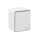 Выключатель одноклавишный накладной AtlasDesign белый IP54 Systeme Electric_1