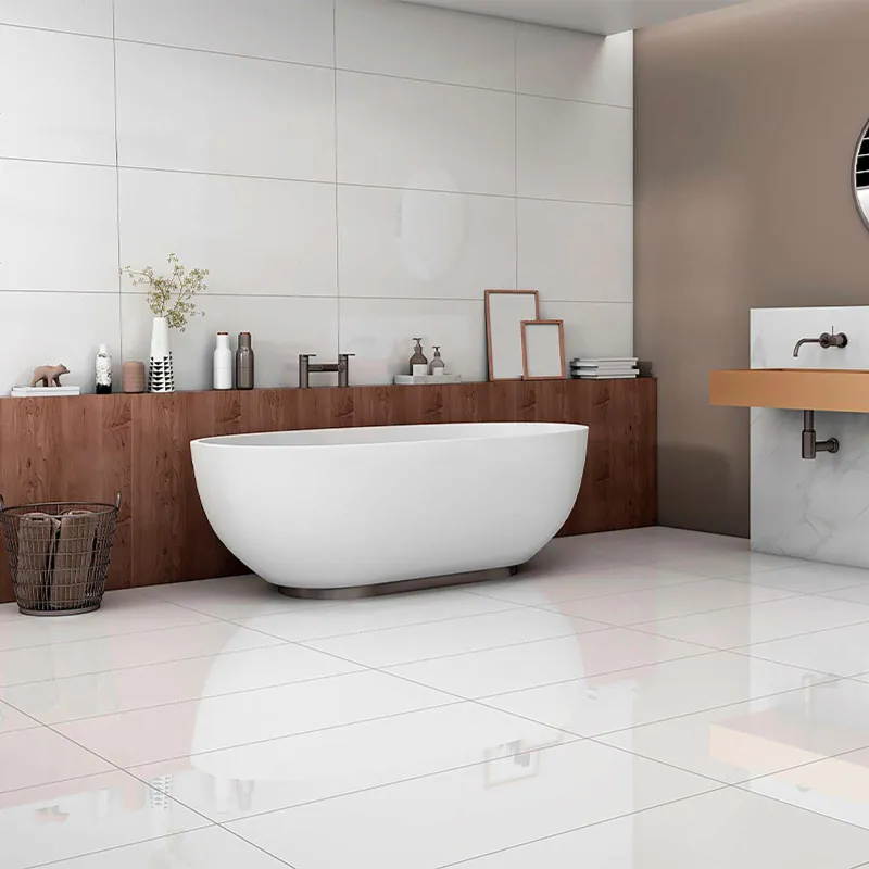 Керамогранит Global Tile Princess 600х1200 мм белый_1