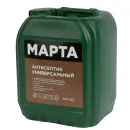 Антисептик универсальный для внутренних и наружных работ Марта бесцветный 5кг_1