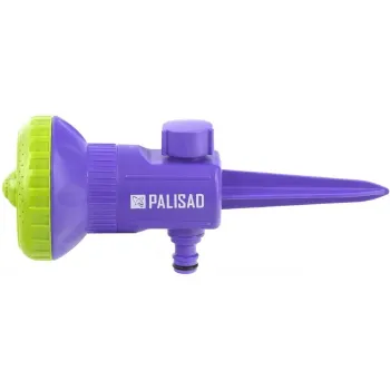 Изображение товара Распылитель-дождеватель Palisad на пике с 9 режимами 4.3 м дальности Изображение товара Распылитель-дождеватель Palisad на пике с 9 режимами 4.3 м дальности