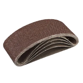 Изображение товара Лента шлифовальная Зубр 75х457 мм Р180 3 шт для дерева и металла Изображение товара Лента шлифовальная Зубр 75х457 мм Р180 3 шт для дерева и металла