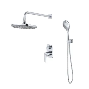 Изображение товара Душевая система скрытого монтажа Iddis Ray RAYSB02i67 с тропическим и ручным душем Изображение товара Душевая система скрытого монтажа Iddis Ray RAYSB02i67 с тропическим и ручным душем