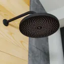 Лейка тропического душа 260мм матовый черный SpaHome SPA26BPi64 Iddis_3