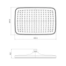 Лейка тропического душа 300х200мм хром Esper ESP25CSi64 Iddis_4