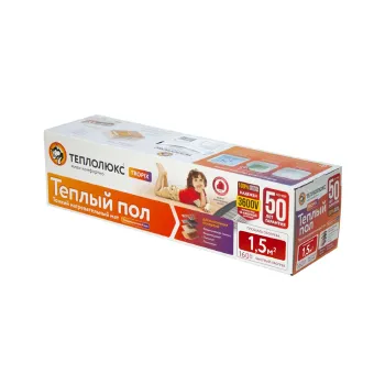 Изображение товара Теплый пол Теплолюкс Tropix 1.5 м² 240 Вт для различных напольных покрытий Изображение товара Теплый пол Теплолюкс Tropix 1.5 м² 240 Вт для различных напольных покрытий