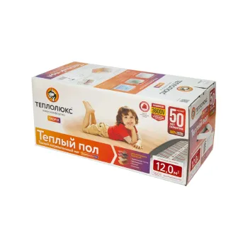 Изображение товара Теплый пол Теплолюкс Tropix 12 м² 1920 Вт электромат для теплого пола Изображение товара Теплый пол Теплолюкс Tropix 12 м² 1920 Вт электромат для теплого пола