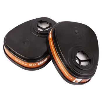 Изображение товара Фильтр противогазовый Jeta Safety класс защиты А1 для защиты дыхательных путей Изображение товара Фильтр противогазовый Jeta Safety класс защиты А1 для защиты дыхательных путей