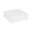 Коробка распределительная для кабель-каналов белая IP40 100x100x29мм TDM_1