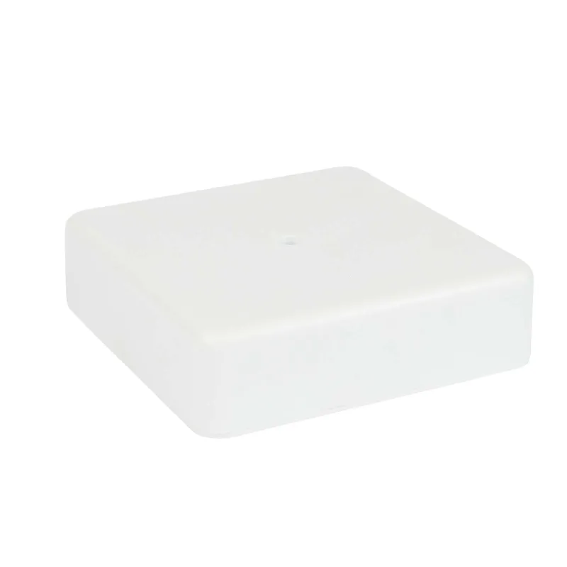 Коробка распределительная для кабель-каналов белая IP40 100x100x29мм TDM_1