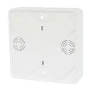 Коробка распределительная для кабель-каналов белая IP40 100x100x29мм TDM_3