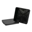 Коробка распределительная накладная под пистолет черная IP66 100x100x40мм Промрукав_2