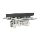 Механизм переключателя проходного двухклавишный AtlasDesign базальт IP20 Systeme Electric_3
