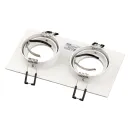 Светильник встраиваемый Ritter GU5.3 поворотный прямоугольный белый_4