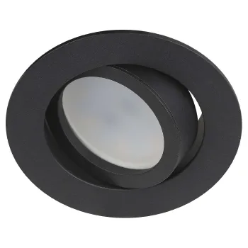 Изображение товара Светильник встраиваемый ЭРА KL86 MR16 GU5.3 поворотный черный Изображение товара Светильник встраиваемый ЭРА KL86 MR16 GU5.3 поворотный черный