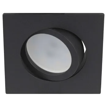 Изображение товара Встраиваемый светильник ЭРА KL87 BK MR16 с поворотом черный 50Вт Изображение товара Встраиваемый светильник ЭРА KL87 BK MR16 с поворотом черный 50Вт