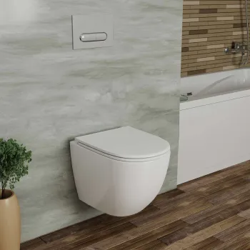 Изображение товара Подвесной унитаз D&K Matrix DT1396516 с системой Tornado и микролифтом Изображение товара Подвесной унитаз D&K Matrix DT1396516 с системой Tornado и микролифтом