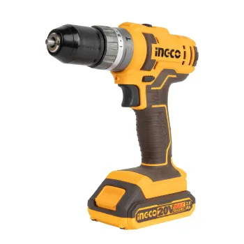 Изображение товара Аккумуляторная ударная дрель-шуруповерт Ingco CIDLI201452 20В 2Ач Изображение товара Аккумуляторная ударная дрель-шуруповерт Ingco CIDLI201452 20В 2Ач