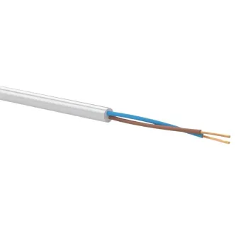 Изображение товара Провод ПВС 2х1,5 ГОСТ белый 100м - надежный силовой кабель Изображение товара Провод ПВС 2х1,5 ГОСТ белый 100м - надежный силовой кабель