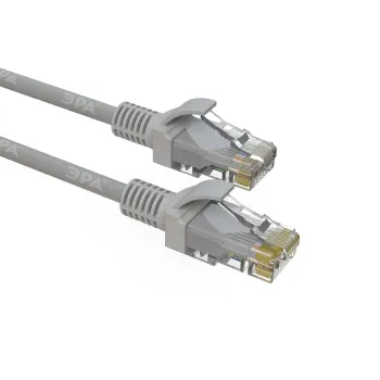 Удлинитель компьютерный UTP4 cat5e 1,5 м серый
