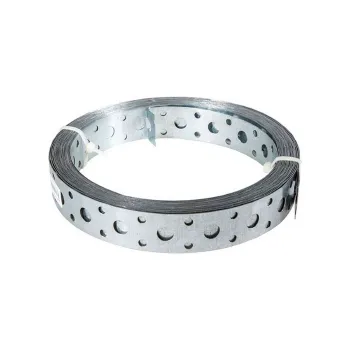 Изображение товара Лента перфорированная крепежная 20х0,5 мм 25 м Rock Solid Изображение товара Лента перфорированная крепежная 20х0,5 мм 25 м Rock Solid