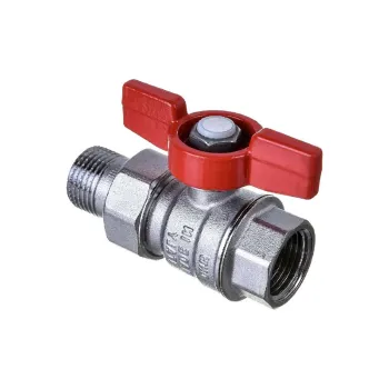 Изображение товара Кран шаровый Giacomini ВР-НР 1 1/4" бабочка для водоснабжения и отопления Изображение товара Кран шаровый Giacomini ВР-НР 1 1/4" бабочка для водоснабжения и отопления