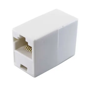 Изображение товара Проходник компьютерный Oxion RJ-45/RJ-45 OX-ADPRJ45-RJ45 для Ethernet кабелей Изображение товара Проходник компьютерный Oxion RJ-45/RJ-45 OX-ADPRJ45-RJ45 для Ethernet кабелей