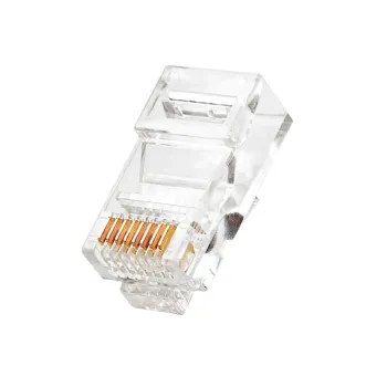 Изображение товара Коннектор Oxion RJ-45 8P8C 2 шт OX-RJ-45x2 Изображение товара Коннектор Oxion RJ-45 8P8C 2 шт OX-RJ-45x2
