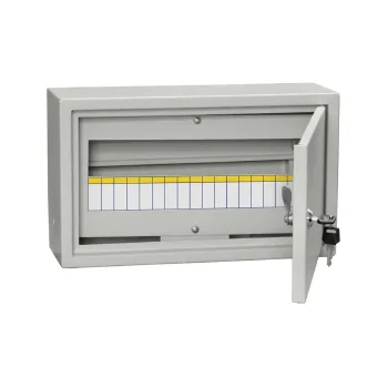 Изображение товара Щит распределительный навесной IEK ЩРн-18 IP31 на 18 модулей Изображение товара Щит распределительный навесной IEK ЩРн-18 IP31 на 18 модулей