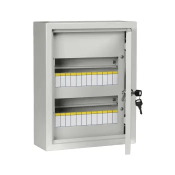 Изображение товара Навесной распределительный щит IEK ЩРн-24 IP31 для монтажа автоматов Изображение товара Навесной распределительный щит IEK ЩРн-24 IP31 для монтажа автоматов