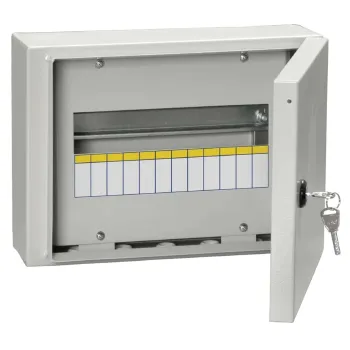 Изображение товара Щит распределительный навесной IEK ЩРн-12 IP54 12 модулей серый Изображение товара Щит распределительный навесной IEK ЩРн-12 IP54 12 модулей серый