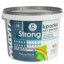 Краска фасадная Strong, глубокоматовая (база С) 9л Радуга_1
