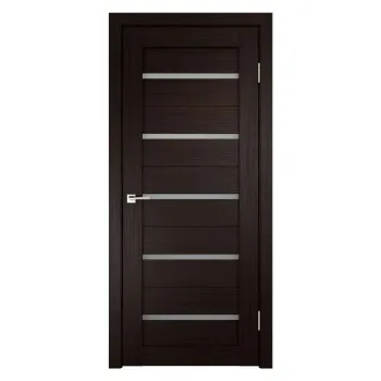 Изображение товара Полотно дверное остекленное Velldoris Duplex 800х2000 мм венге Изображение товара Полотно дверное остекленное Velldoris Duplex 800х2000 мм венге
