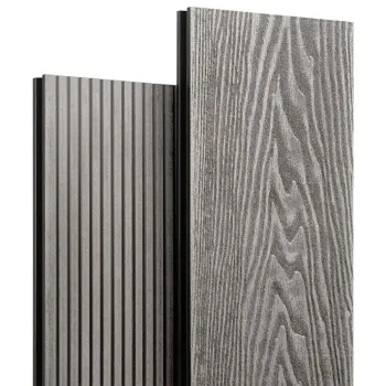 Изображение товара Доска террасная полимерная Harvex Julia 3D 22х146х3000мм серый дым Изображение товара Доска террасная полимерная Harvex Julia 3D 22х146х3000мм серый дым