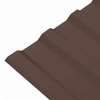 Изображение товара Профнастил МП-20 1150x2500 коричневый шоколад ПЭ-Полиестер Изображение товара Профнастил МП-20 1150x2500 коричневый шоколад ПЭ-Полиестер
