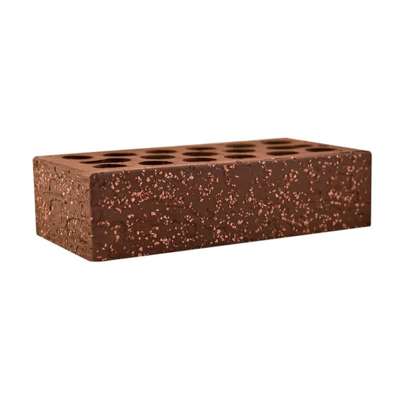 Кирпич облицовочный одинарный пустотелый М175/200 Brown Granite Керма_1