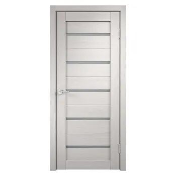 Изображение товара Дверное полотно остекленное Velldoris Duplex 600х2000 мм дуб белый Изображение товара Дверное полотно остекленное Velldoris Duplex 600х2000 мм дуб белый