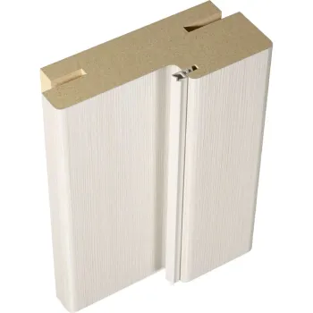 Изображение товара Дверная коробка телескопическая Velldoris Duplex экошпон 2100х70х26 мм дуб белый Изображение товара Дверная коробка телескопическая Velldoris Duplex экошпон 2100х70х26 мм дуб белый