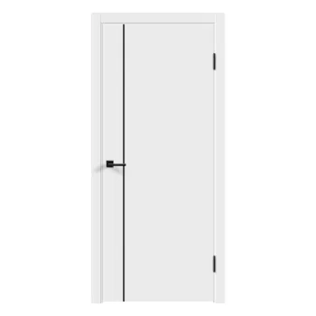Изображение товара Глухое межкомнатное полотно Velldoris Flat M1 800х2000 мм эмалит белый Изображение товара Глухое межкомнатное полотно Velldoris Flat M1 800х2000 мм эмалит белый