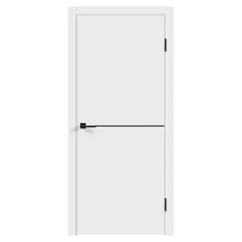 Изображение товара Полотно дверное глухое Velldoris Flat H1 600х2000 мм белое Изображение товара Полотно дверное глухое Velldoris Flat H1 600х2000 мм белое