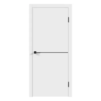 Изображение товара Дверное полотно Velldoris Flat H1 800х2000 мм глухое эмалит белое Изображение товара Дверное полотно Velldoris Flat H1 800х2000 мм глухое эмалит белое